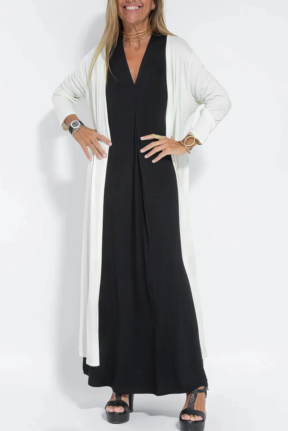 Vestido Miriam + Cardigan a juego GRATIS