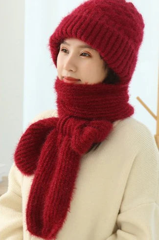 Lidia - gorro y bufanda