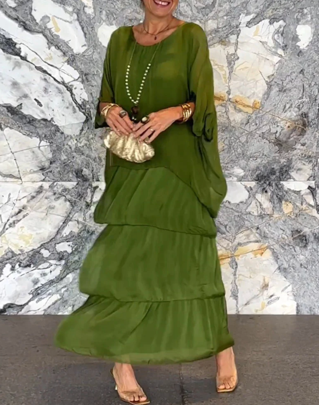 Natalia - Vestido fluido