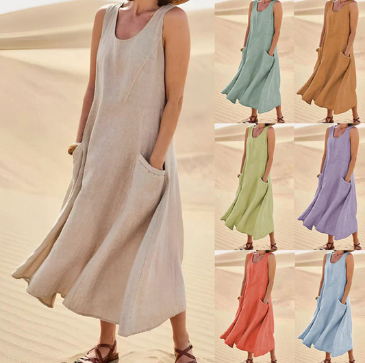 Vestido largo Ainoa