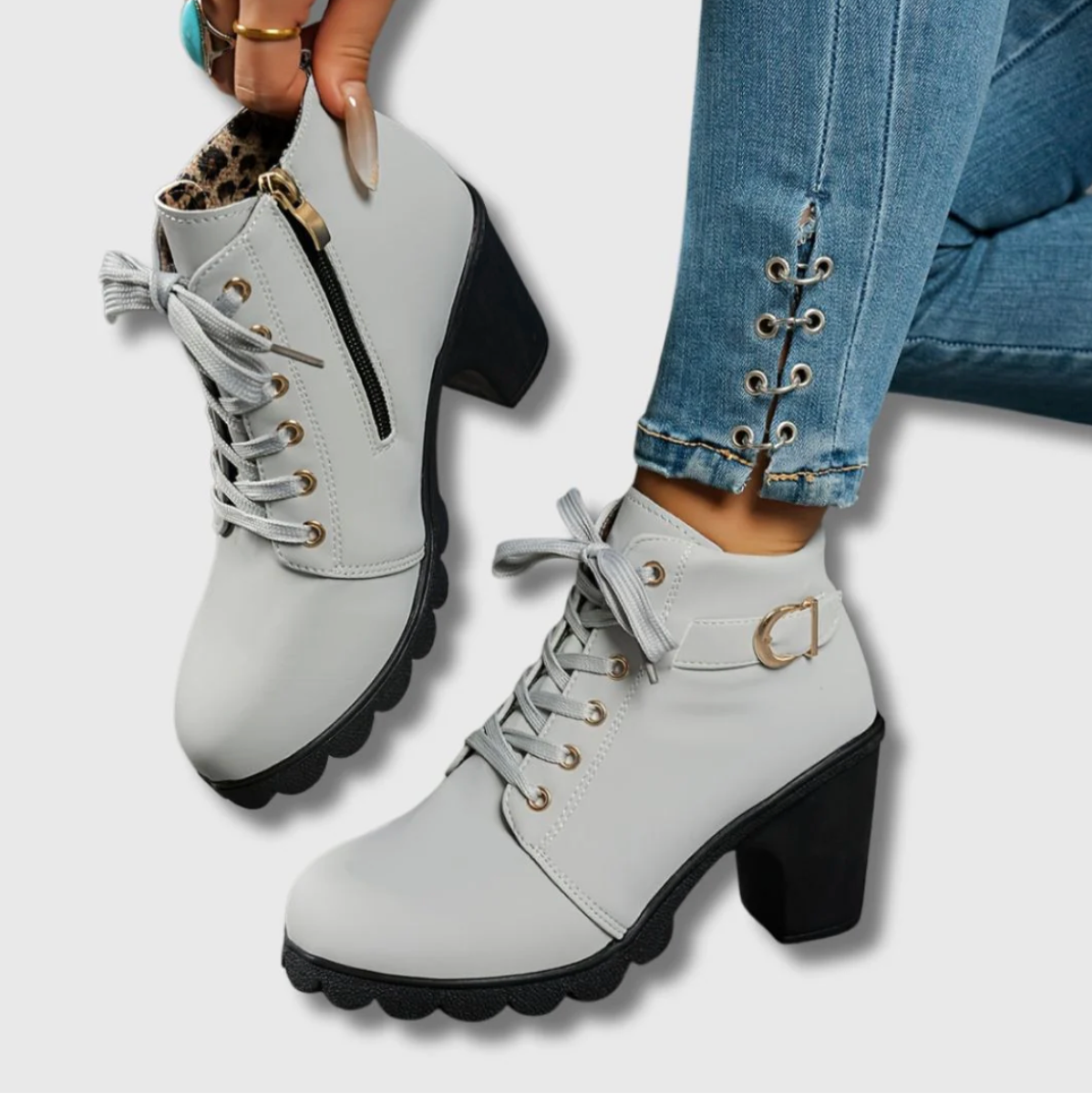 Marta - Botines de tacón